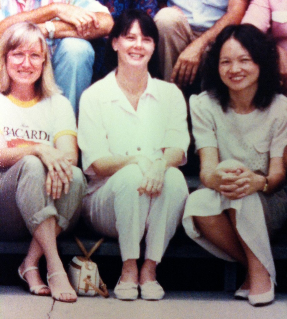 (center) Dr. Stockwell pictured in a 1989 USF COPH faculty photo.