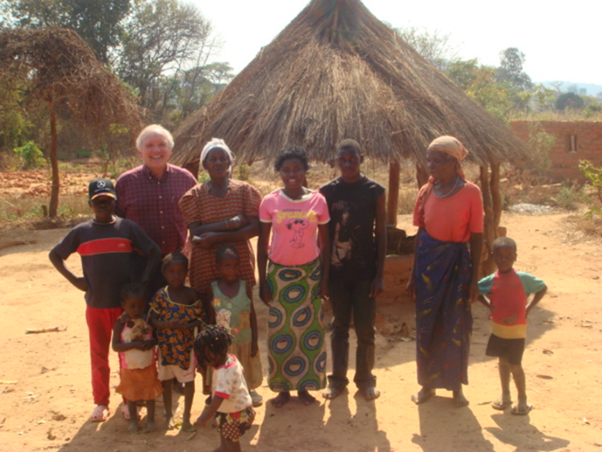 Dr. Phillip Marty completing public health field work in Africa (Photo courtesy of Marty).