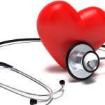 Heart and stethoscope