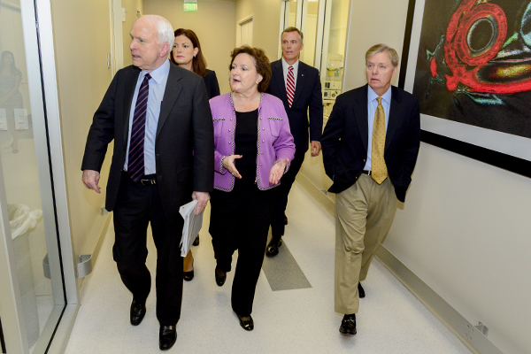 John McCain, Deborah Sutherland, Lindsey Graham, Kelly Ayotte, CAMLS