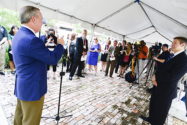 Ybor Youth Clinic, grand opening, ribbon cutting