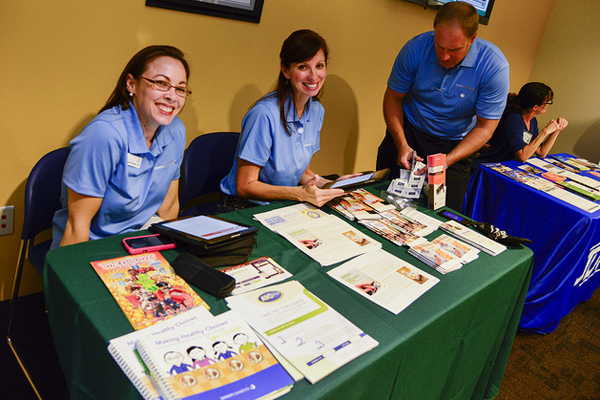 USF Diabetes Center, World Diabetes Day 2012, informational table