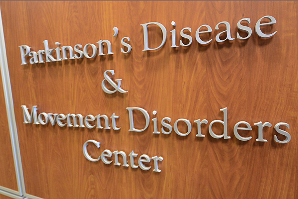 Parkinson's Disease and Movement Disorders Center, sign