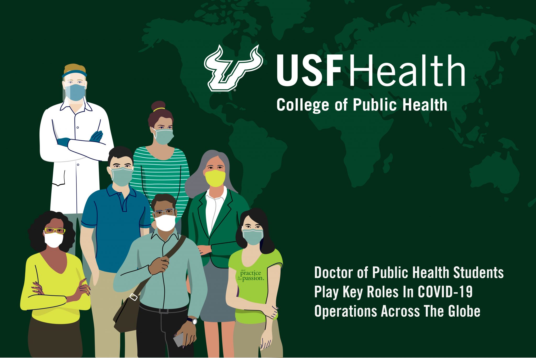 Doctor of Public Health Students Play Key Roles in COVID19 Operations